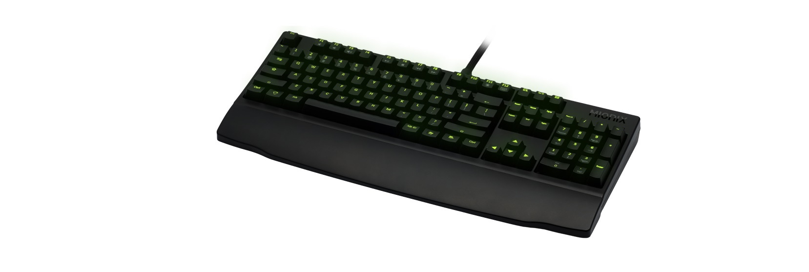 Keyboard Mionix Zibal Mechanical Cherry MX Black có thiết kế tiêu chuẩn của 1 chiếc bàn phím cơ